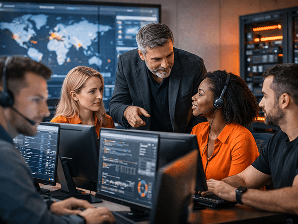 Security operations center team