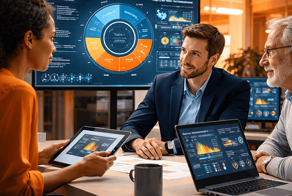Cybersecurity maturity assessment dashboard and analytics